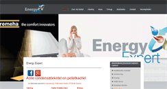 Desktop Screenshot of energyexpert.be